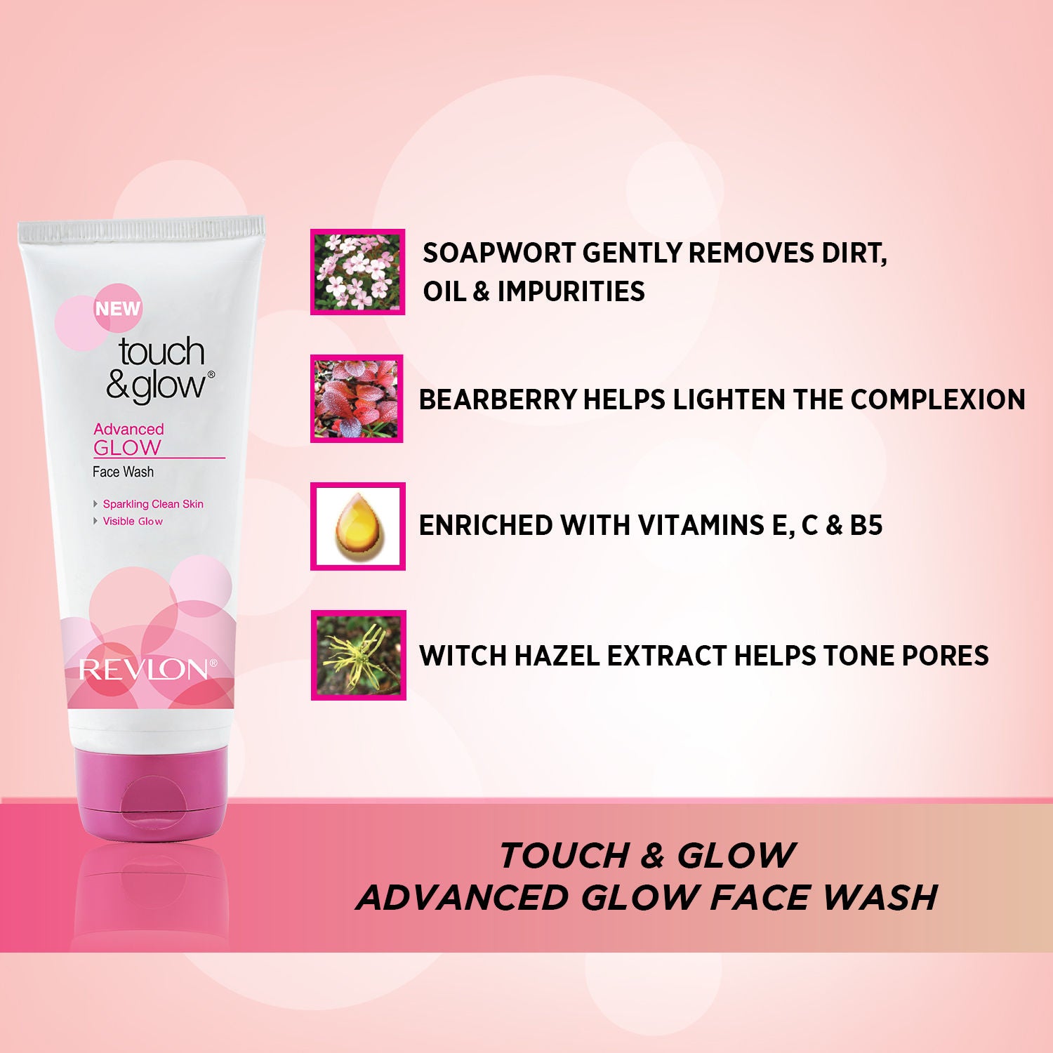 Touch & Glow Advanced Glow Facewash