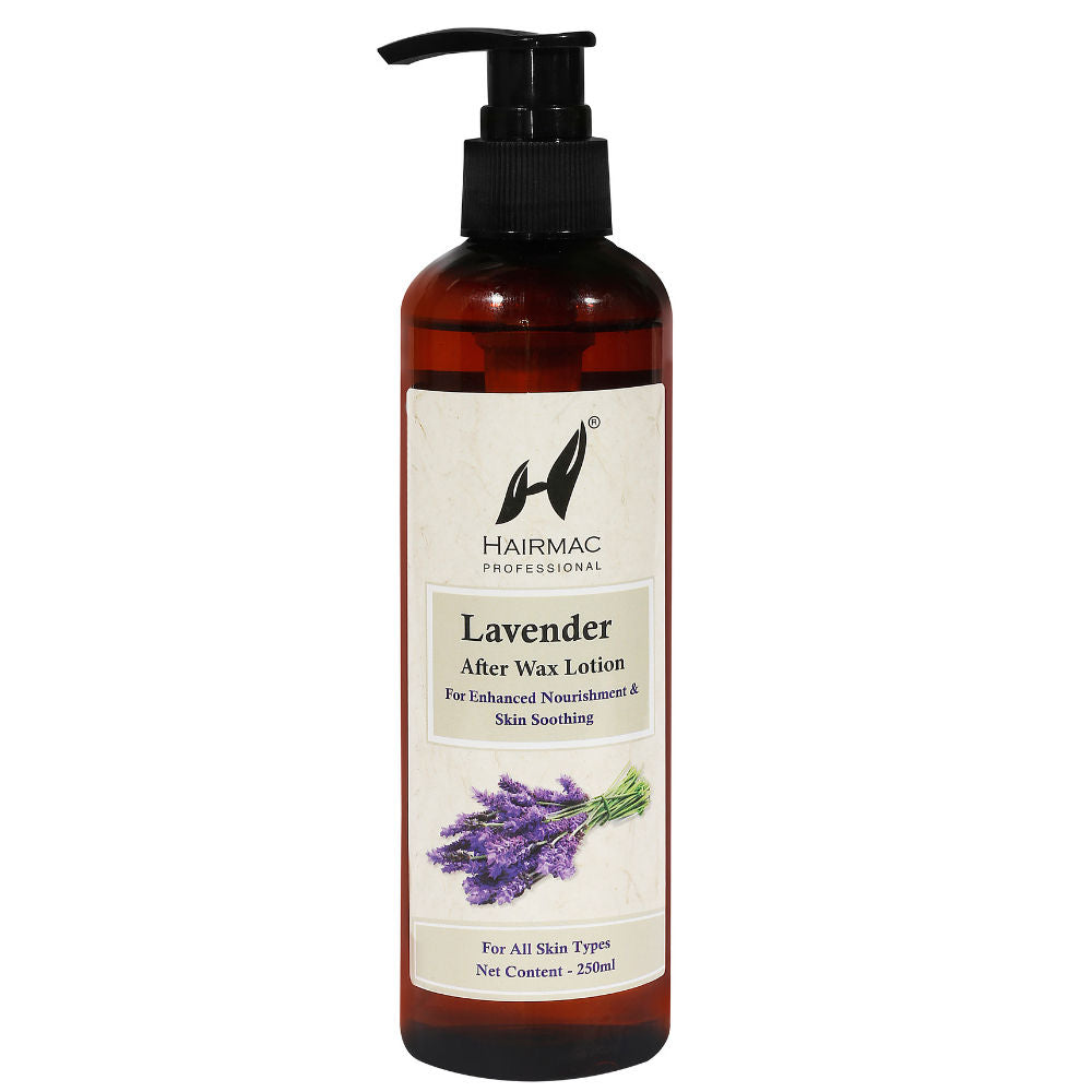 Professional Lavender After Wax Lotion for Calming Skin and Removing Rashes