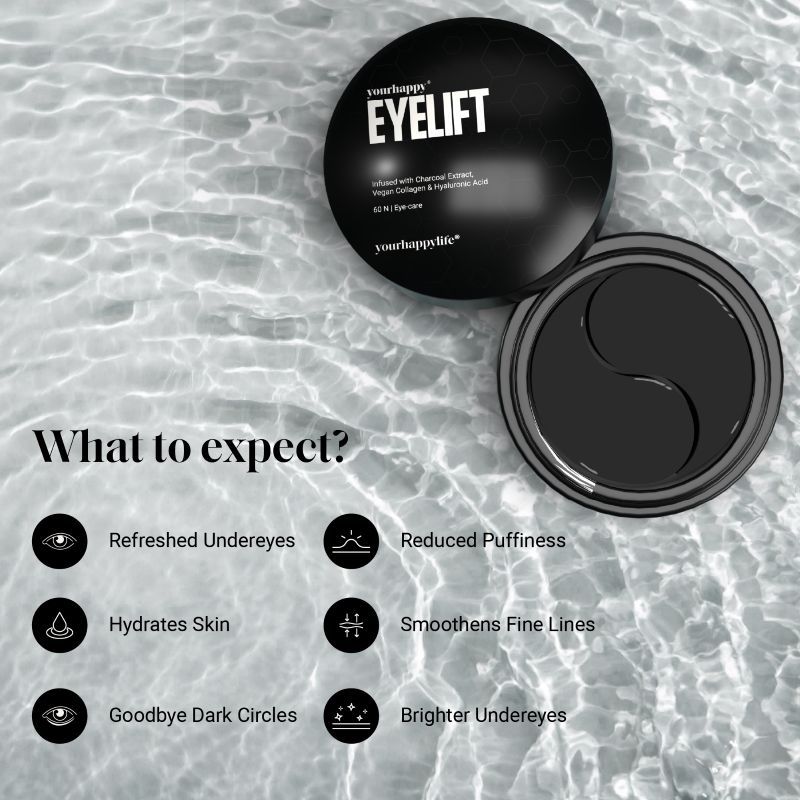 Activated Charcoal Under Eye Hydrogel Cooling Gel Mask