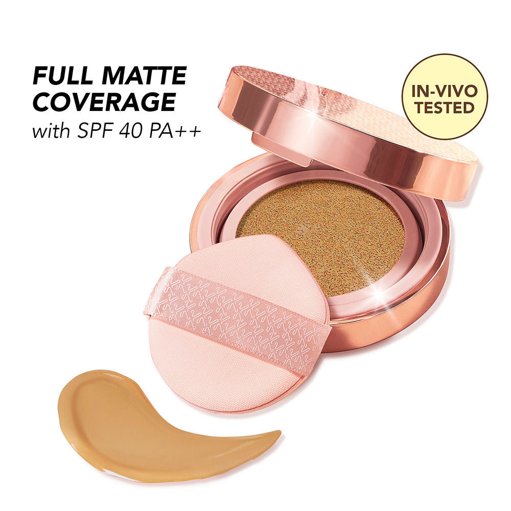 Full Coverage Cloud Cushion Foundation with in-vivo tested SPF 40 PA ++ - 195N Deep