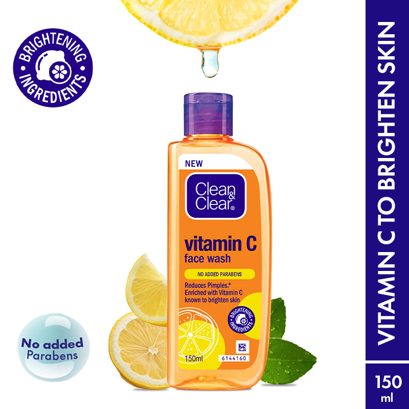 Vitamin C Face Wash - Gentle Brightening & Hydrating Cleanser Reduces Acne In 7 Days - 150ml