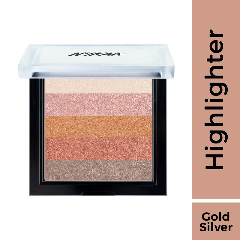 Glow Goals! Shimmer Brick Highlighter Palette - Shimmer Rays