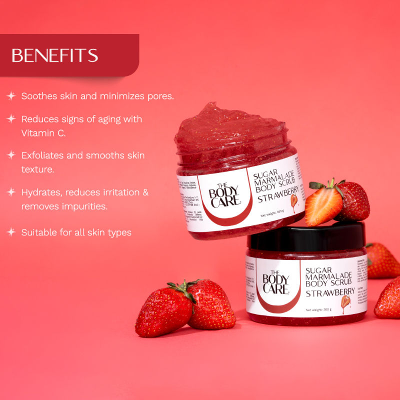 Strawberry Marmalade Sugar Scrub