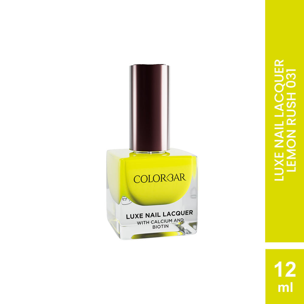 Luxe Nail Lacquer - Lemon Rush 31