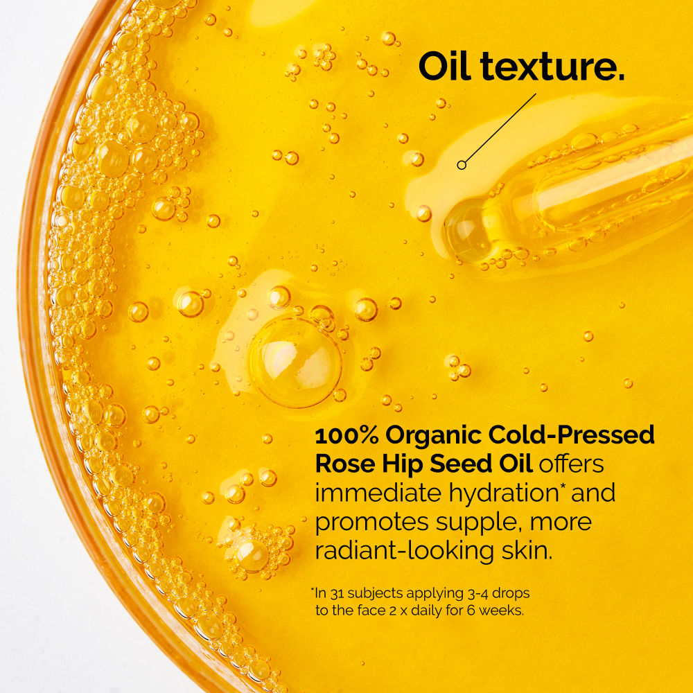 100% Organic Cold-Pressed Rose Hip Seed Oil