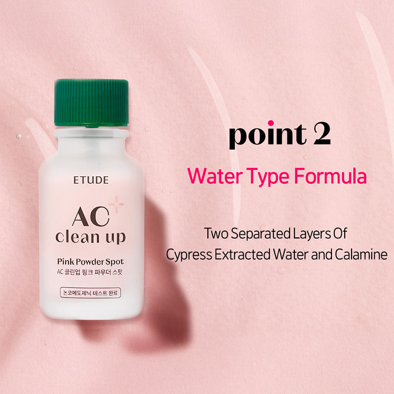 Ac Clean Up -Pink Powder Acne Spot Corrector, For Active Acne