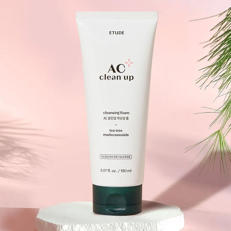 Ac Clean Up Cleansing Foam For Reducing Sebum & Acne