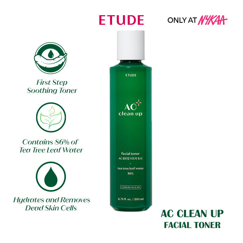 Ac Clean Up Facial Toner, For Acne Prone Skin