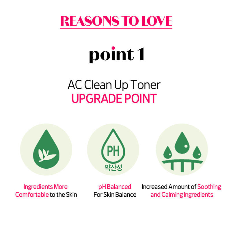 Ac Clean Up Facial Toner, For Acne Prone Skin