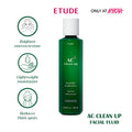Ac Clean Up Facial Fluid, Lightweight Moisture, Deduces Dark Acne Spots