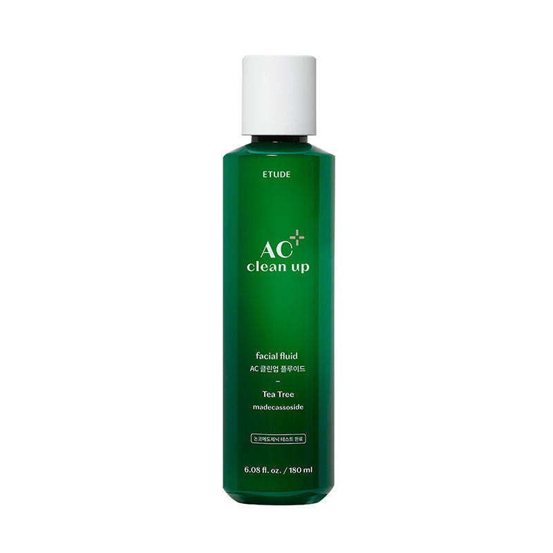 Ac Clean Up Facial Fluid, Lightweight Moisture, Deduces Dark Acne Spots