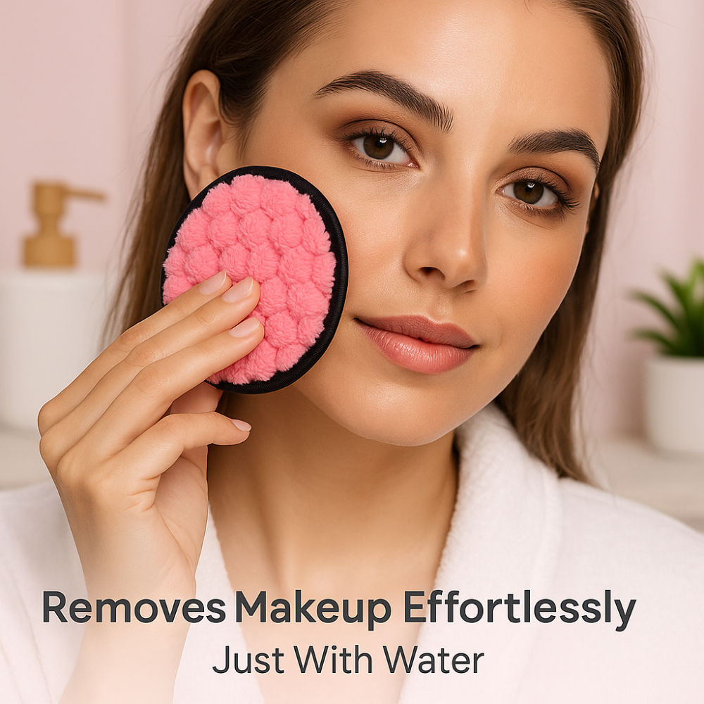 Reusable Makeup Remover Pad - Sustainable Alternative to Disposable Wipes.