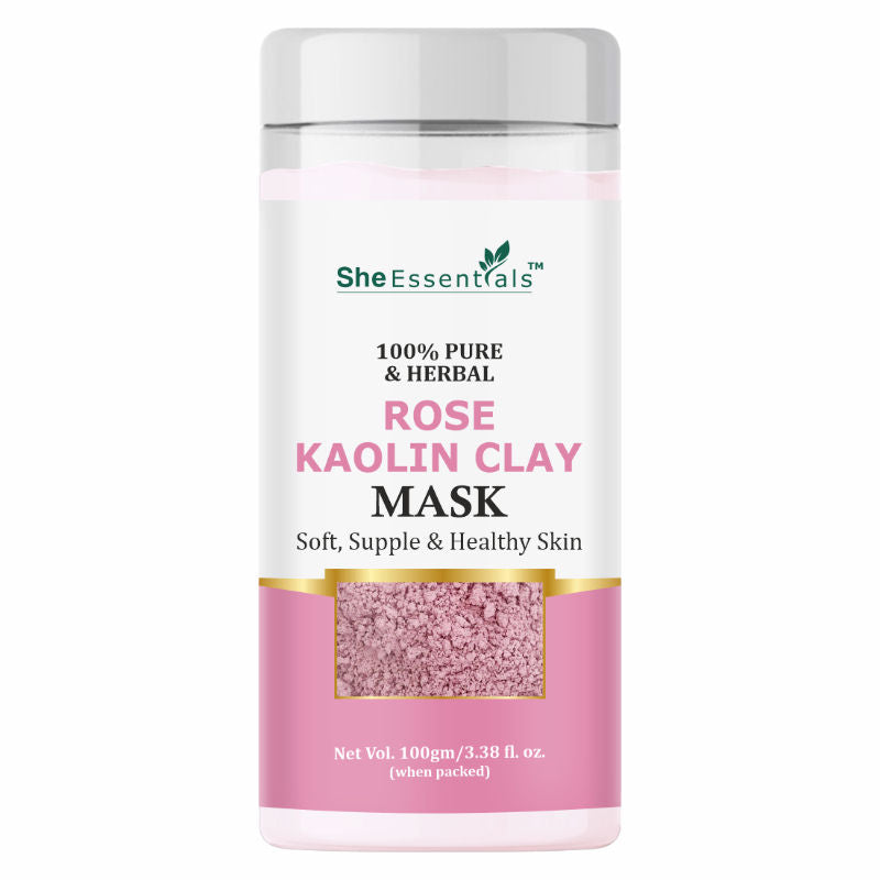 Rose Kaolin Clay For Gentle Cleansing