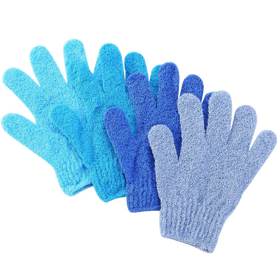 Exfoliating and Body Scrubbing Bath Glove - Multicolor