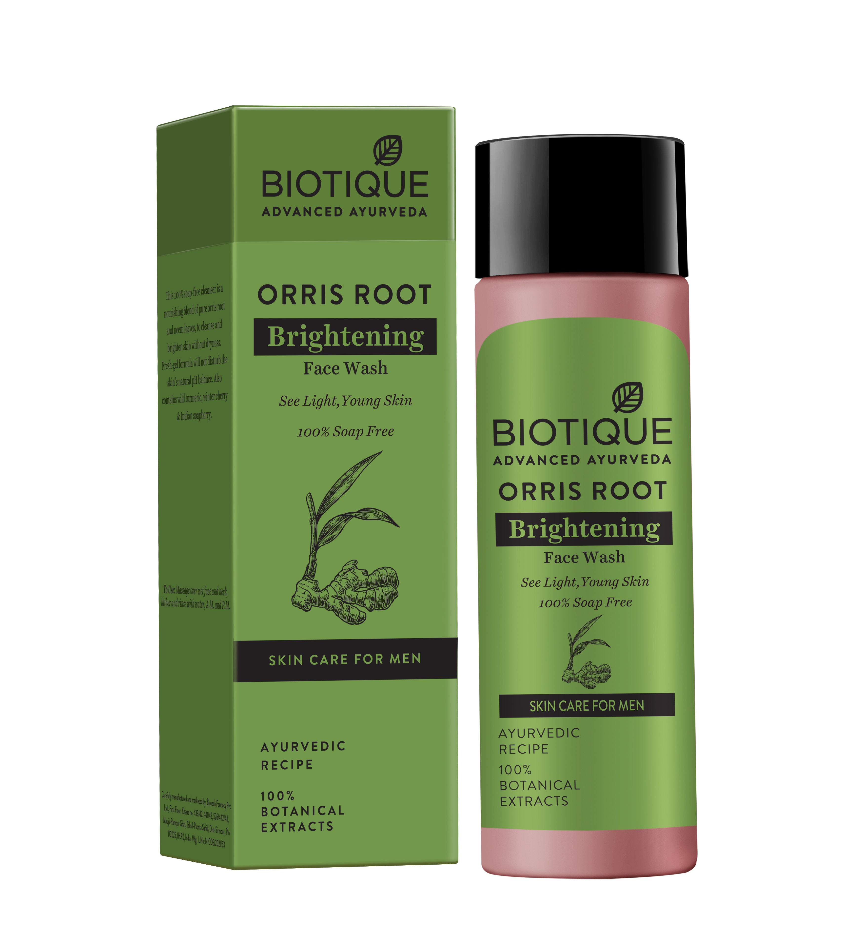 Bio Orris Root Brightening Face Wash For Men
