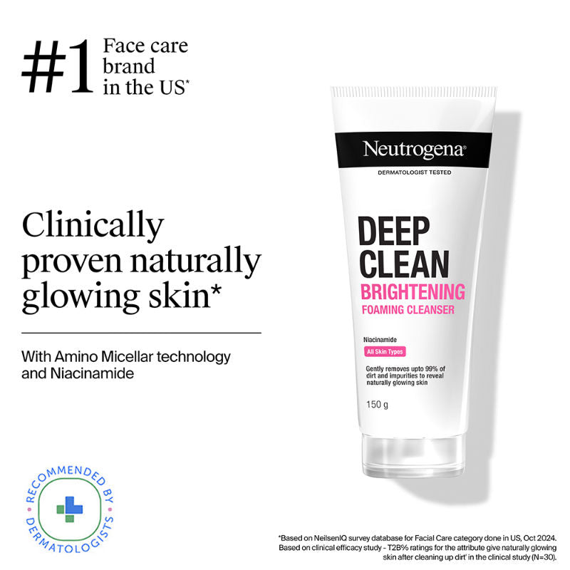 Deep Clean Brightening Foaming Cleanser
