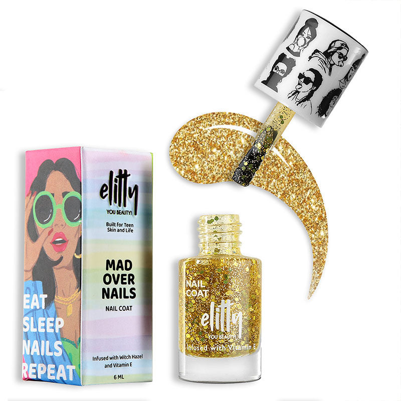 Mad Over Shimmer Nail Polish - Golden Hour