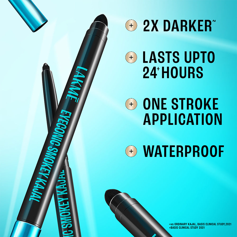 9-5 Eyeconic Smokey Kajal - Black