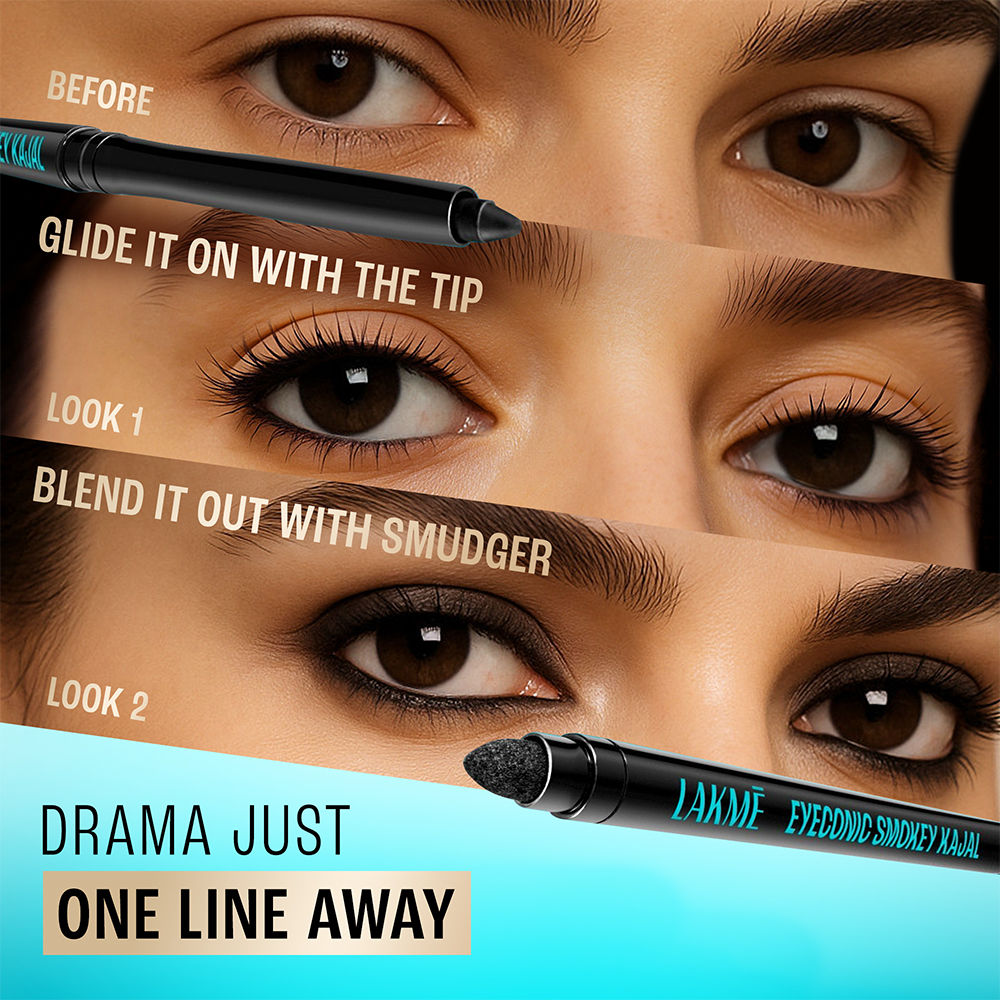 9-5 Eyeconic Smokey Kajal - Black