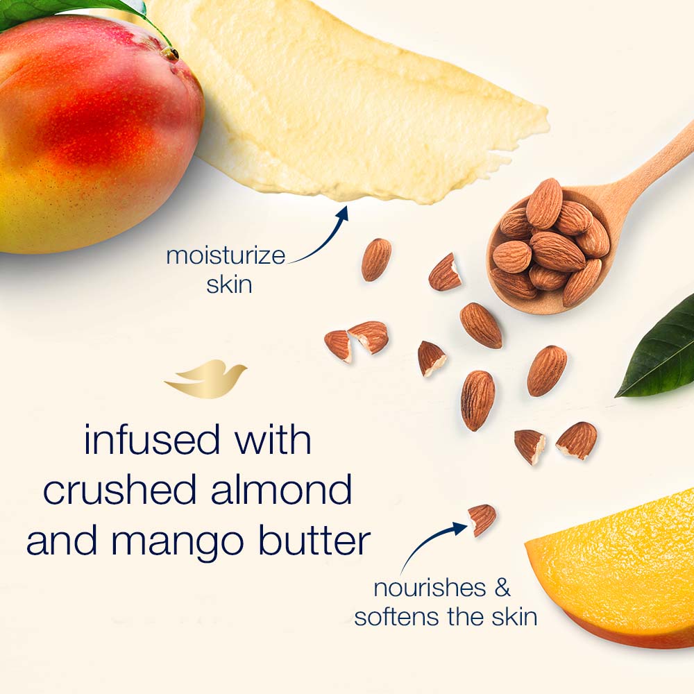 Exfoliating Body Polish Scrub - Crushed Almond And Mango Butter