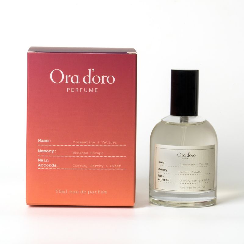 Perfume Clementine & Vetiver Eau De Parfum For Women & Men