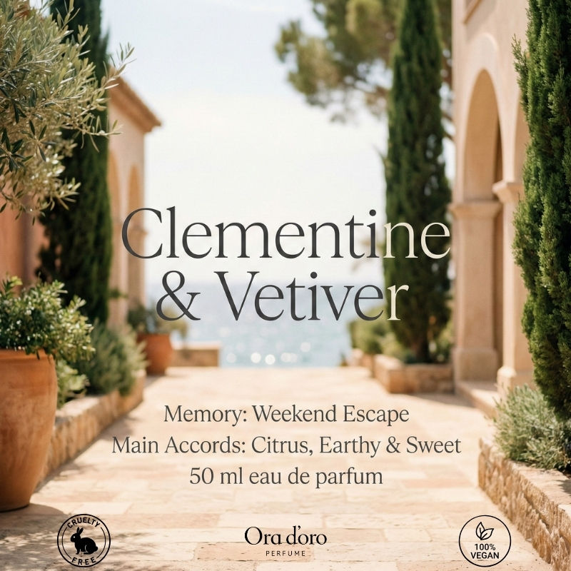 Perfume Clementine & Vetiver Eau De Parfum For Women & Men