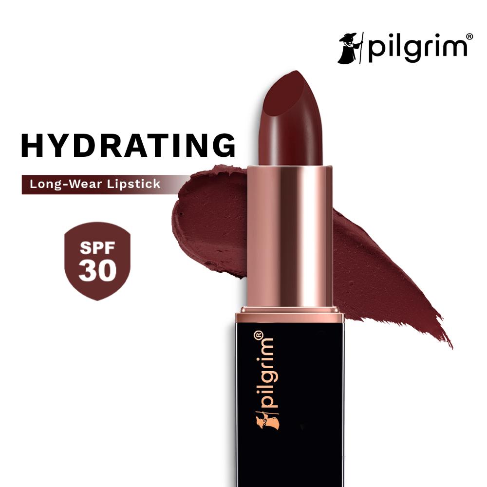 Matte Me Up Intense Colour Transferproof & Smudgeproof Lipstick - 24 Burgundy Blaze