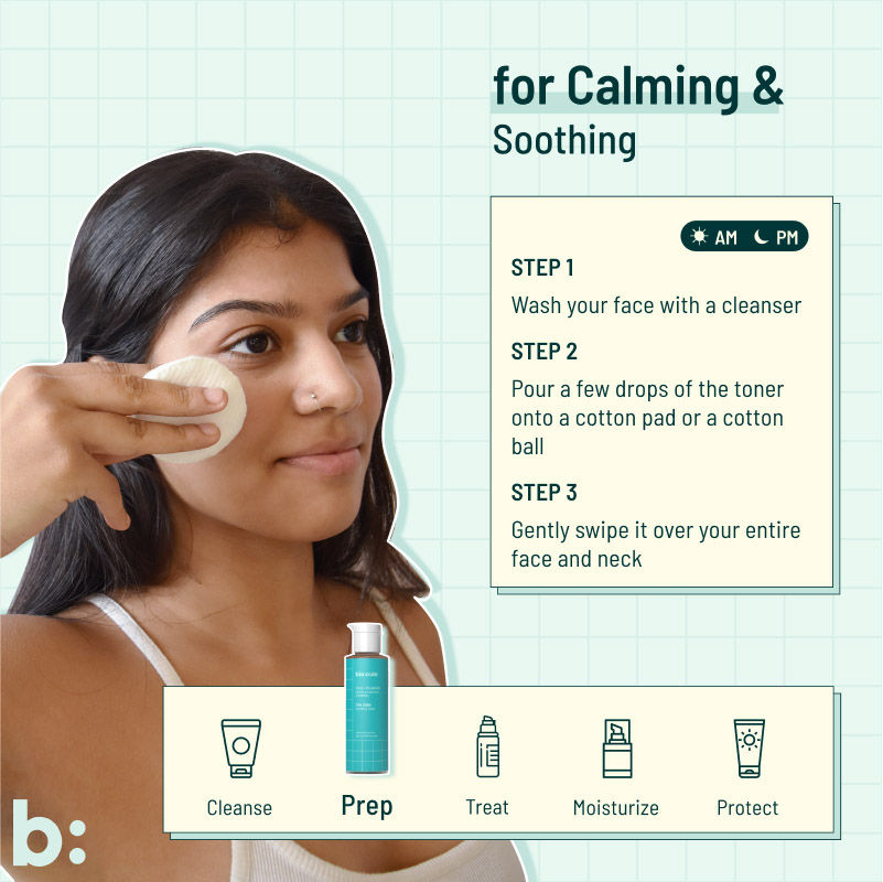 The Calm Soothing Face Toner - For Sensitive Skin