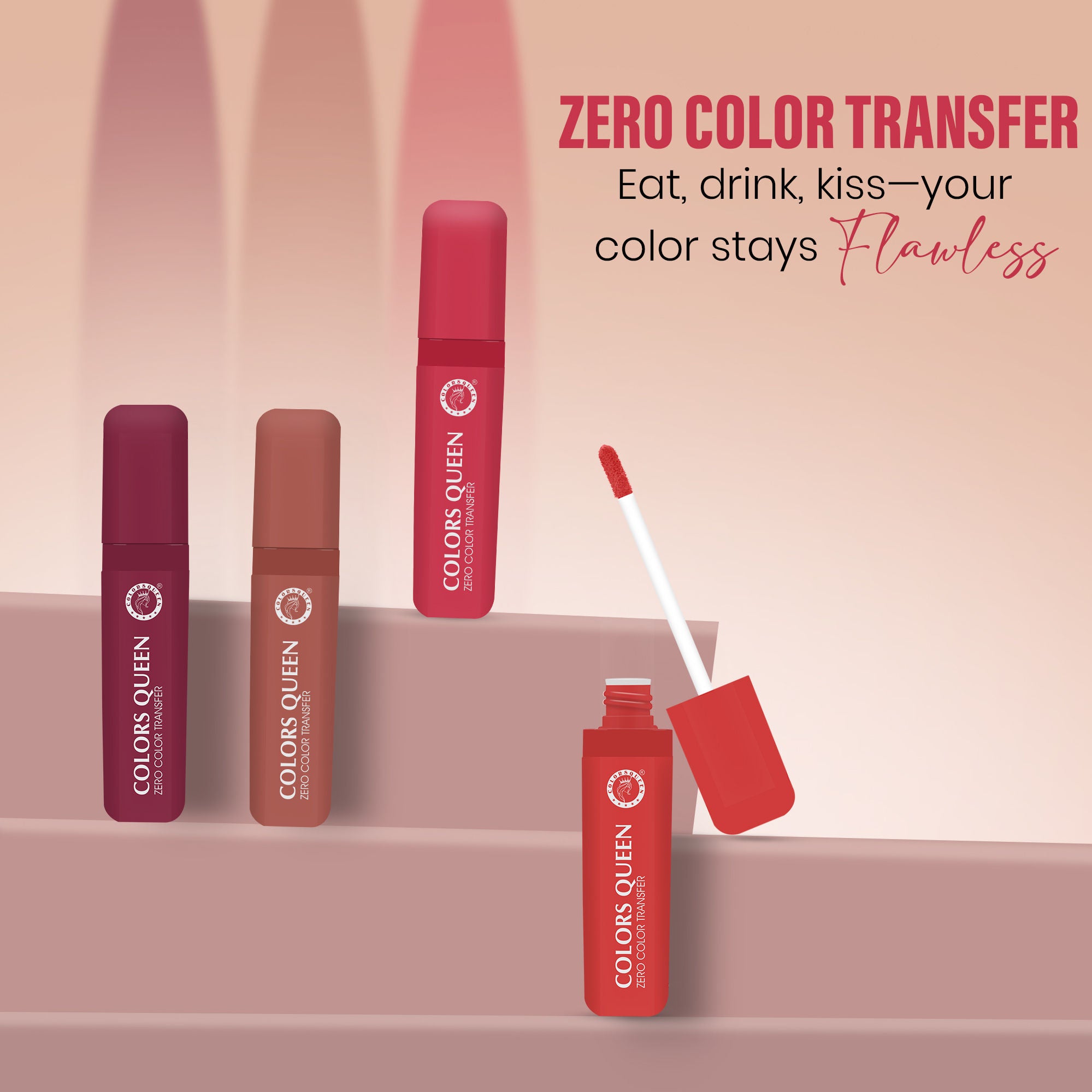 Zero Color Transfer Liquid Lipstick