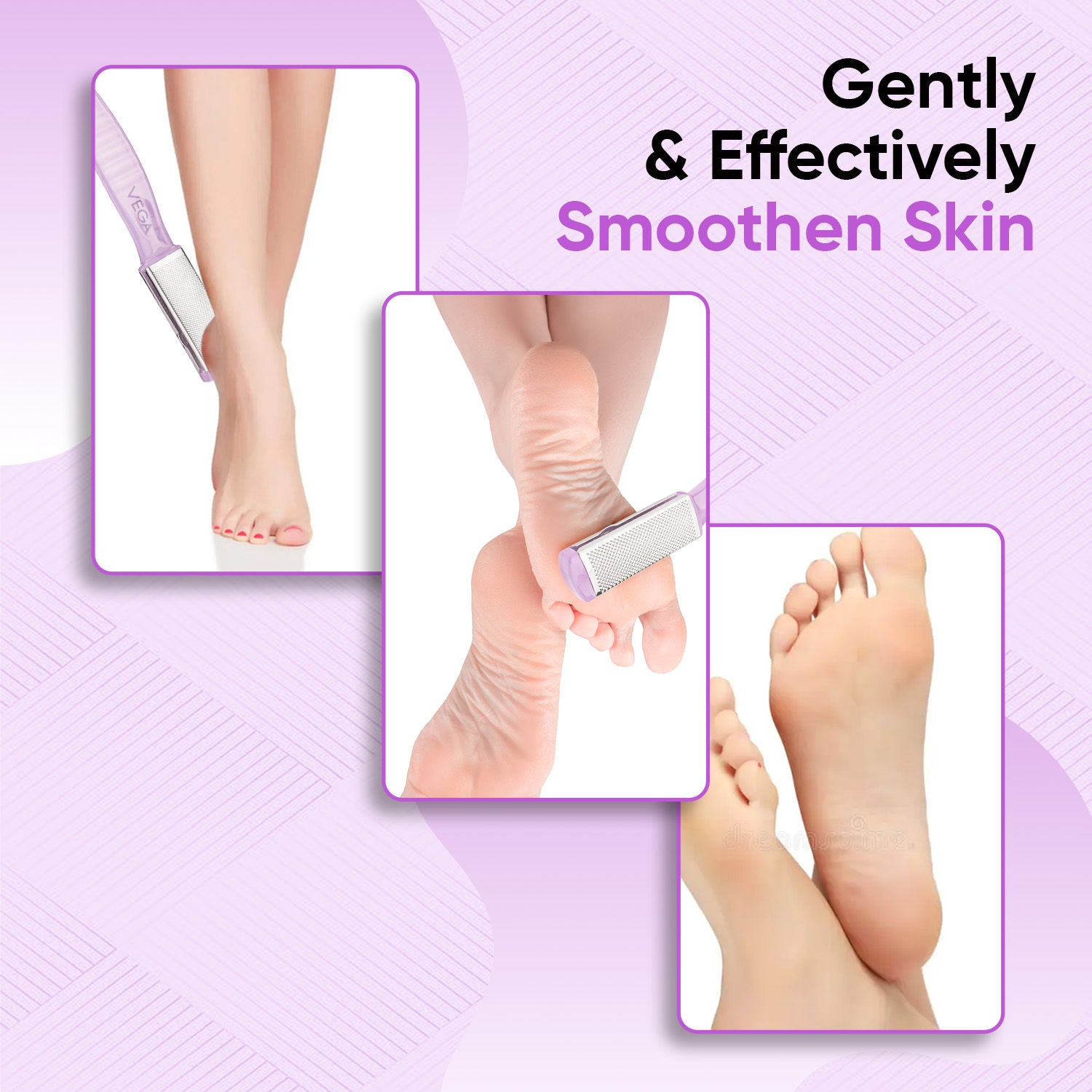 Pedicure Foot File–Dual-Sided Foot Scrubber for Remove Dead Skin, Callus (PD-03)