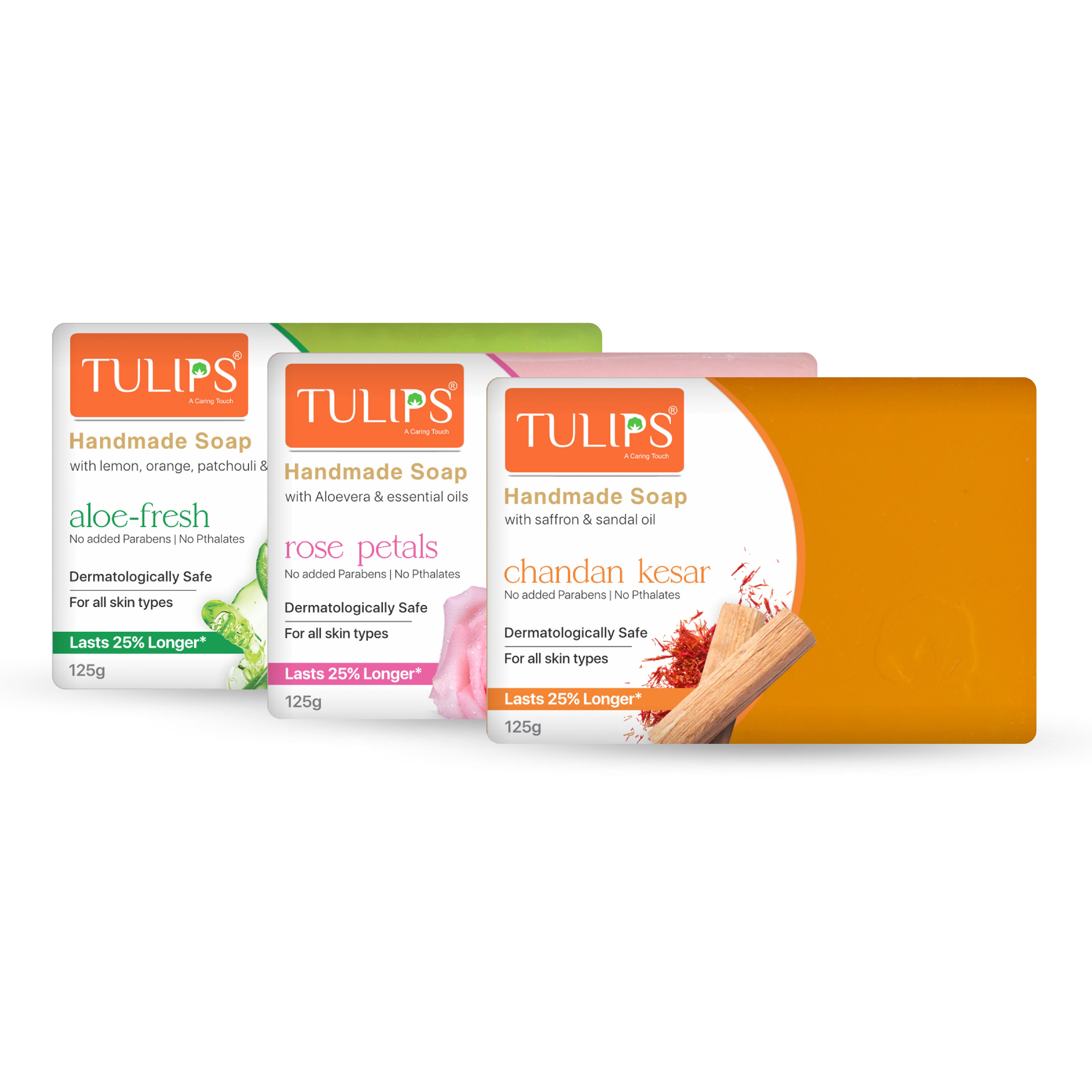 Handmade Soap With Lemon, Orange, Patchouli & Camphor Oil - Aloe Fresh