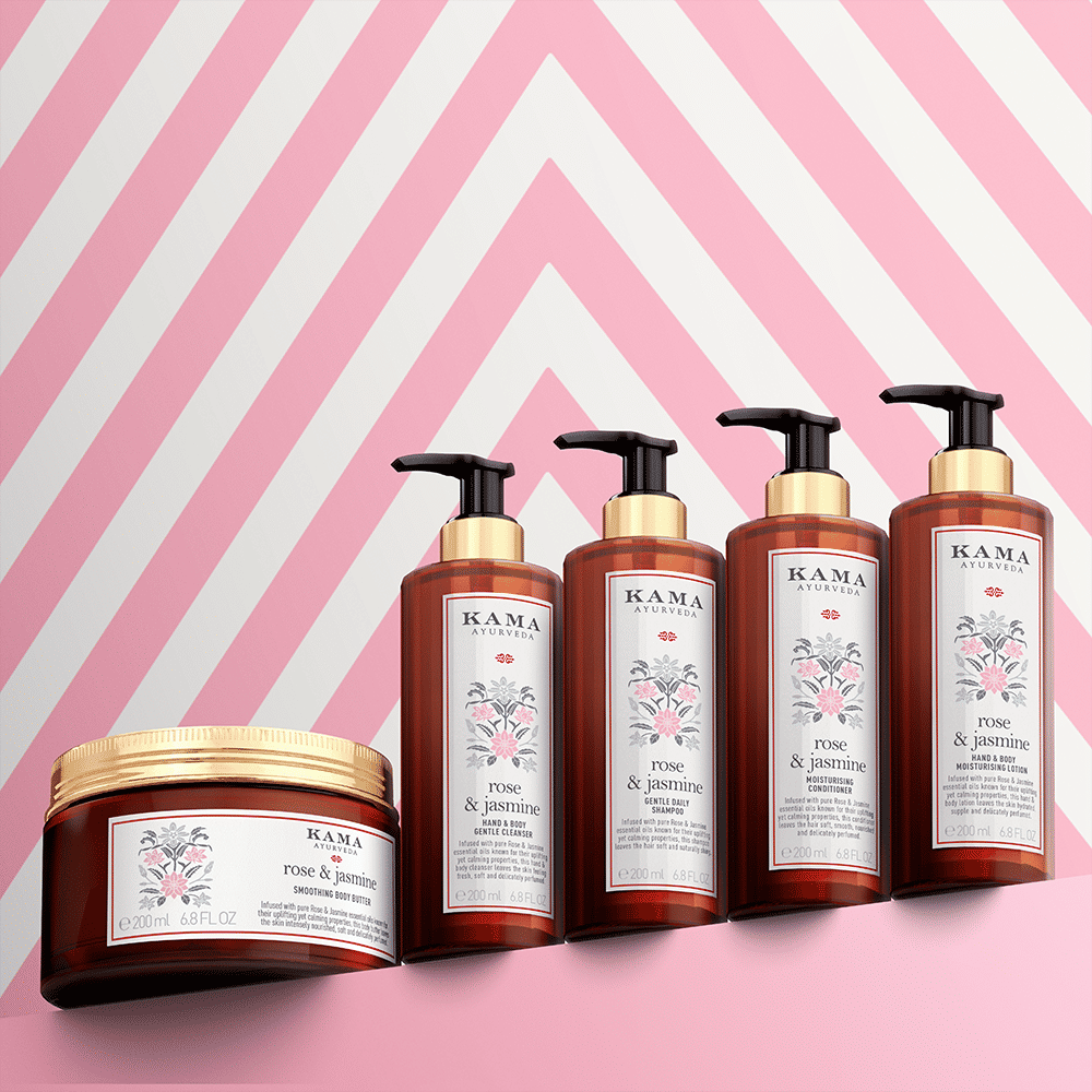 Rose & Jasmine Intense Moisturising with Smoothing Body Butter with Paraben Free