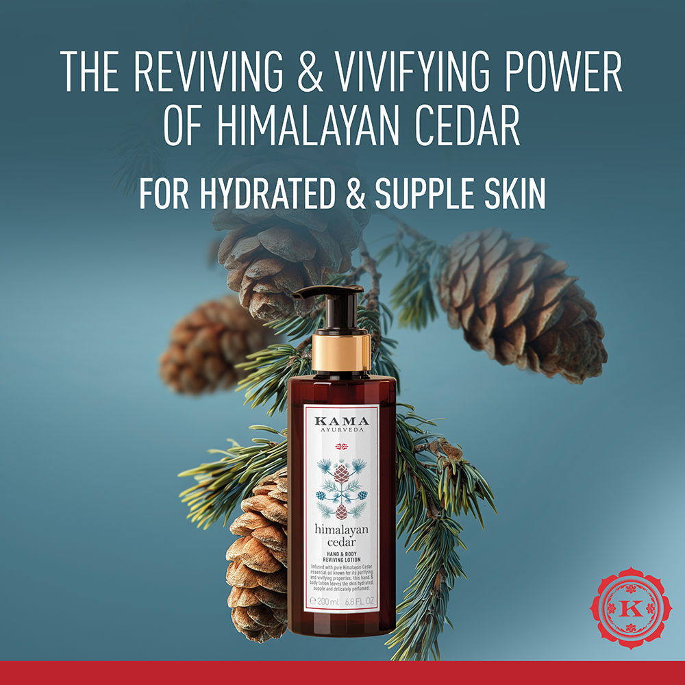 Himalayan Cedar Lightweight & Reviving with Paraben Free Hand And Body Lotion
