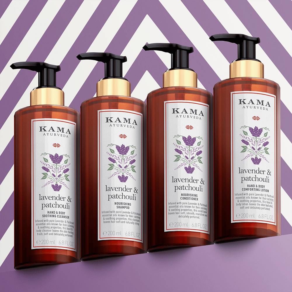 Lavender & Patchouli Calming & Refreshing with Paraben Free Body Cleanser