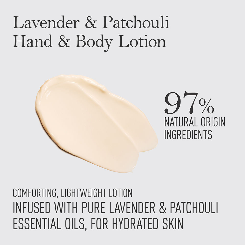 Lavender & Patchouli Soothing & Hydrating with Paraben Free Hand And Body Lotion