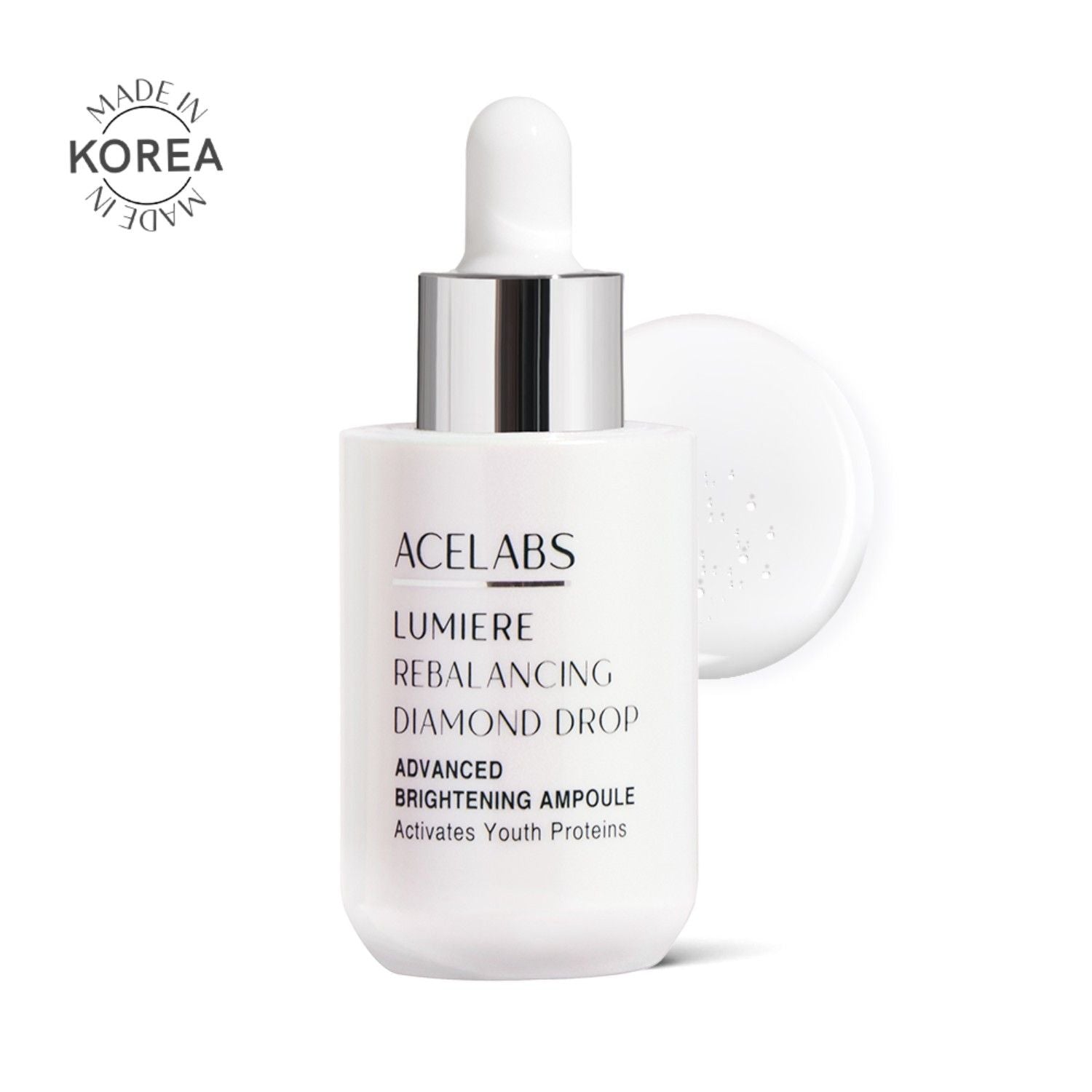 Diamond Drop Face Serum With Niacinamide Diamond Powder & HA For Brightening & Anti-Aging
