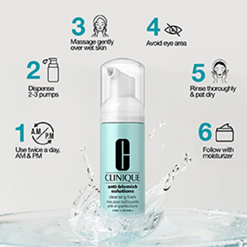 Anti-Blemish Solutions - Cleansing Foam With Salicylic Acid