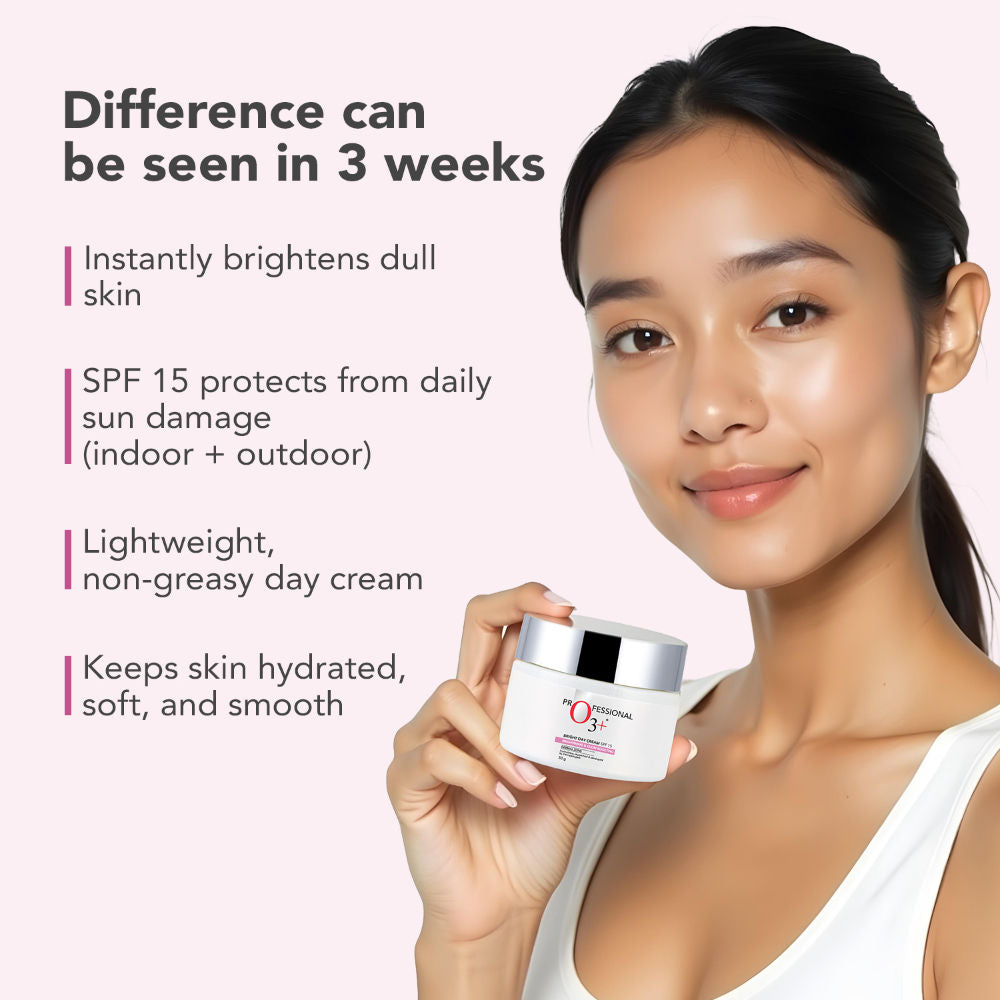 Dermal Brightening & Glow Boosting Zone Bright Day Cream SPF 15