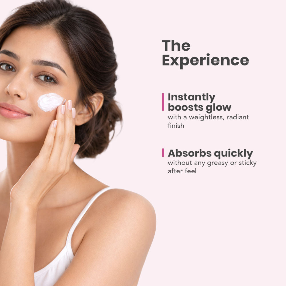 Radiant Day Cream Moisturiser SPF30 for Brightening & Glowing Skin | All Skin Types