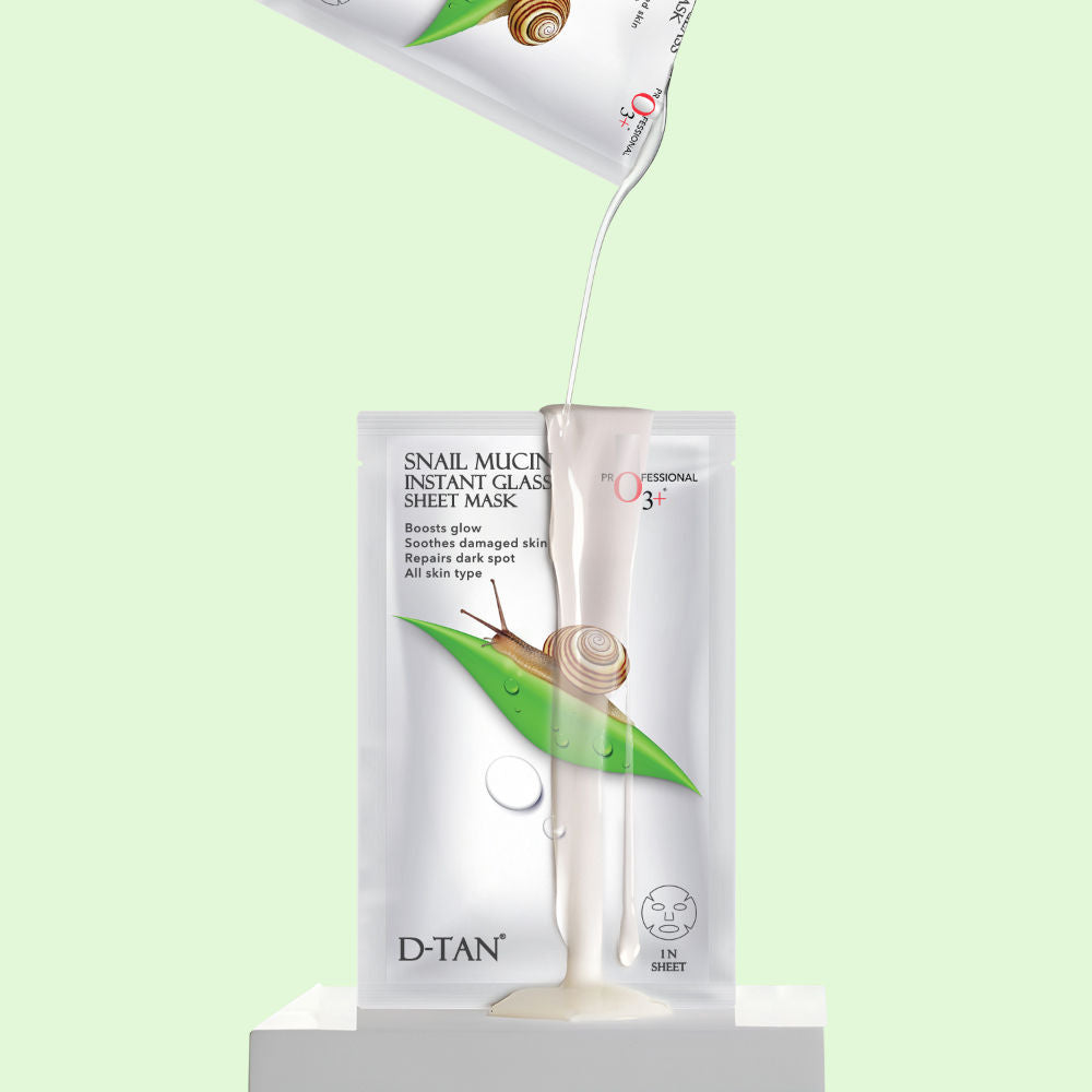 Snail Mucin Instant Glass Sheet Mask