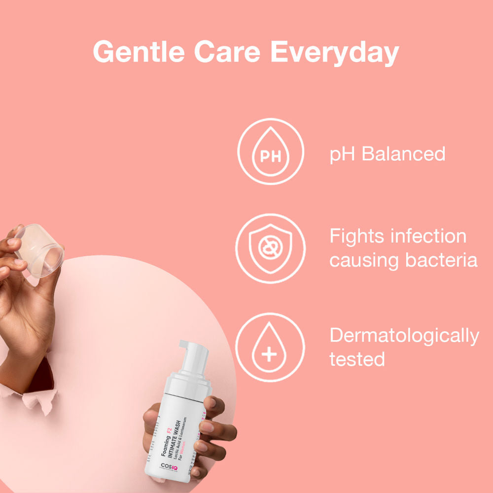 Foaming F2 Intimate Hygiene Wash - Lactic Acid & Lactoserum