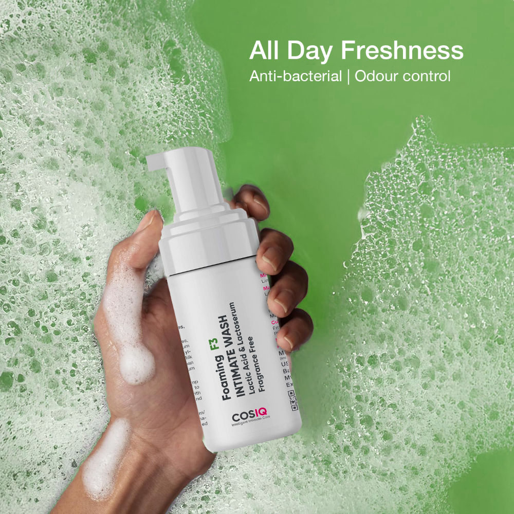 Foaming F3 Intimate Wash - Lactic Acid & Lactoserum For Ichiness & Odour