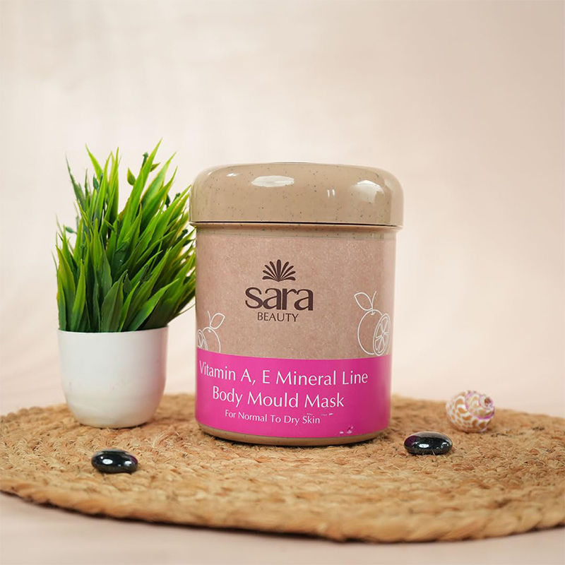 Vitamin A & E Mineral Line Body Mould Mask for Smoother Skin & Brighter Glow