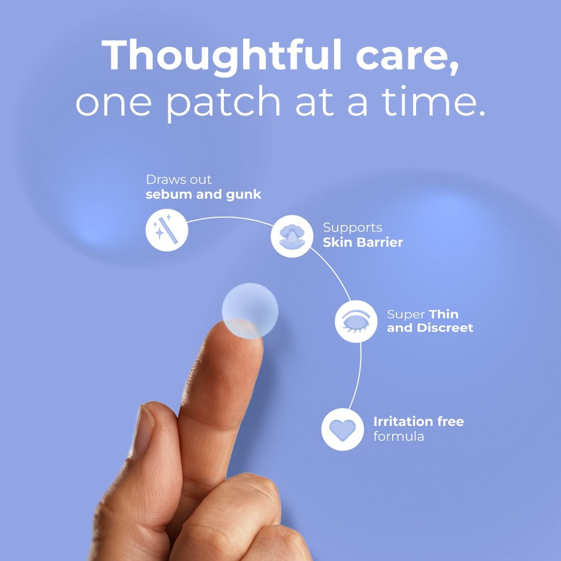 Pimple Patch for Acne - 36 Hydrocolloid and Salicylic Acid Patches - For All Skin Types