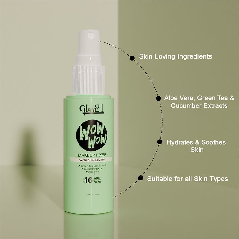 Wow Matte Fix Setting Spray - Transparent