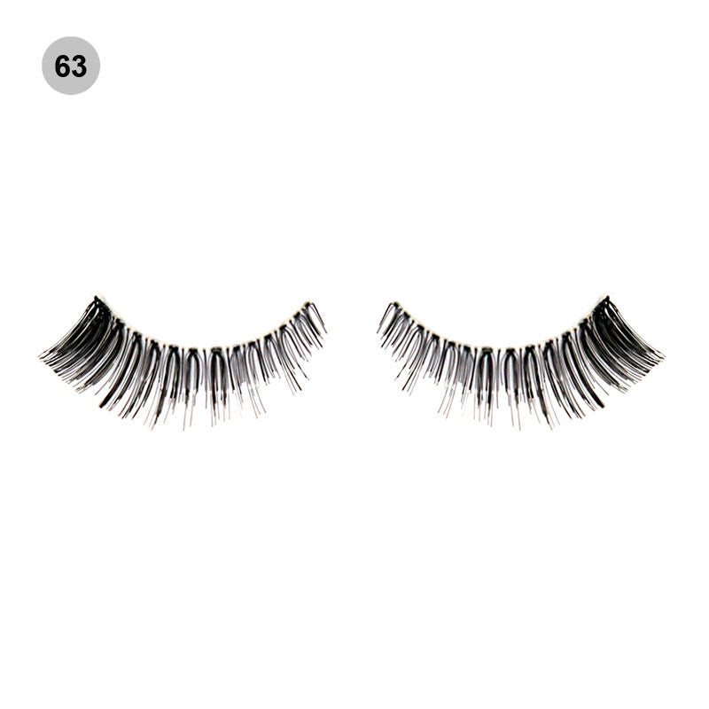 No.63 False Eyelash Eye Makeup Lash 3D Fake Long Natural Eyelashes