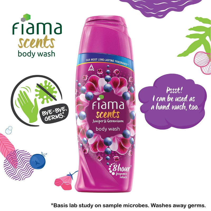 Scents Juniper & Geranium Body Wash