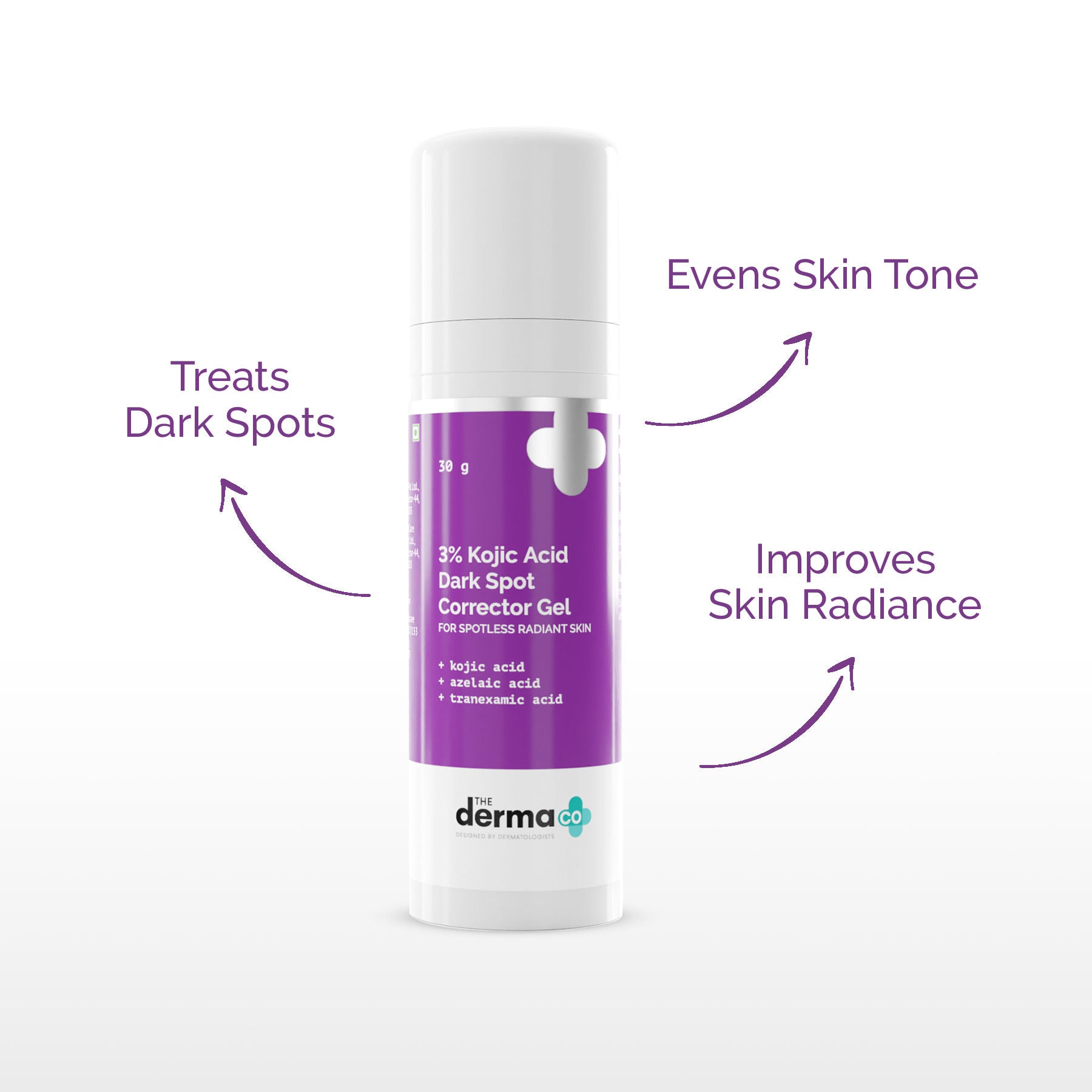 3% Kojic Acid Gel for Dark Spot Correction and Spotless & Radiant Skin