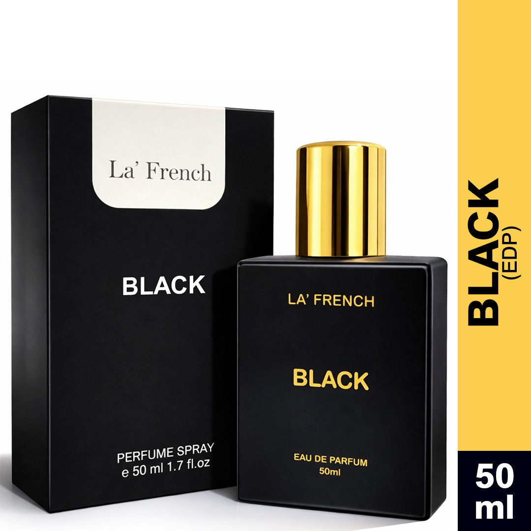 Black Long Lasting Premium Luxury Fragrance Perfume