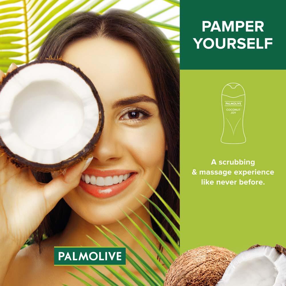Coconut & Jojoba Butter Coconut Joy, Exfoliating & Moisturizing Body Wash
